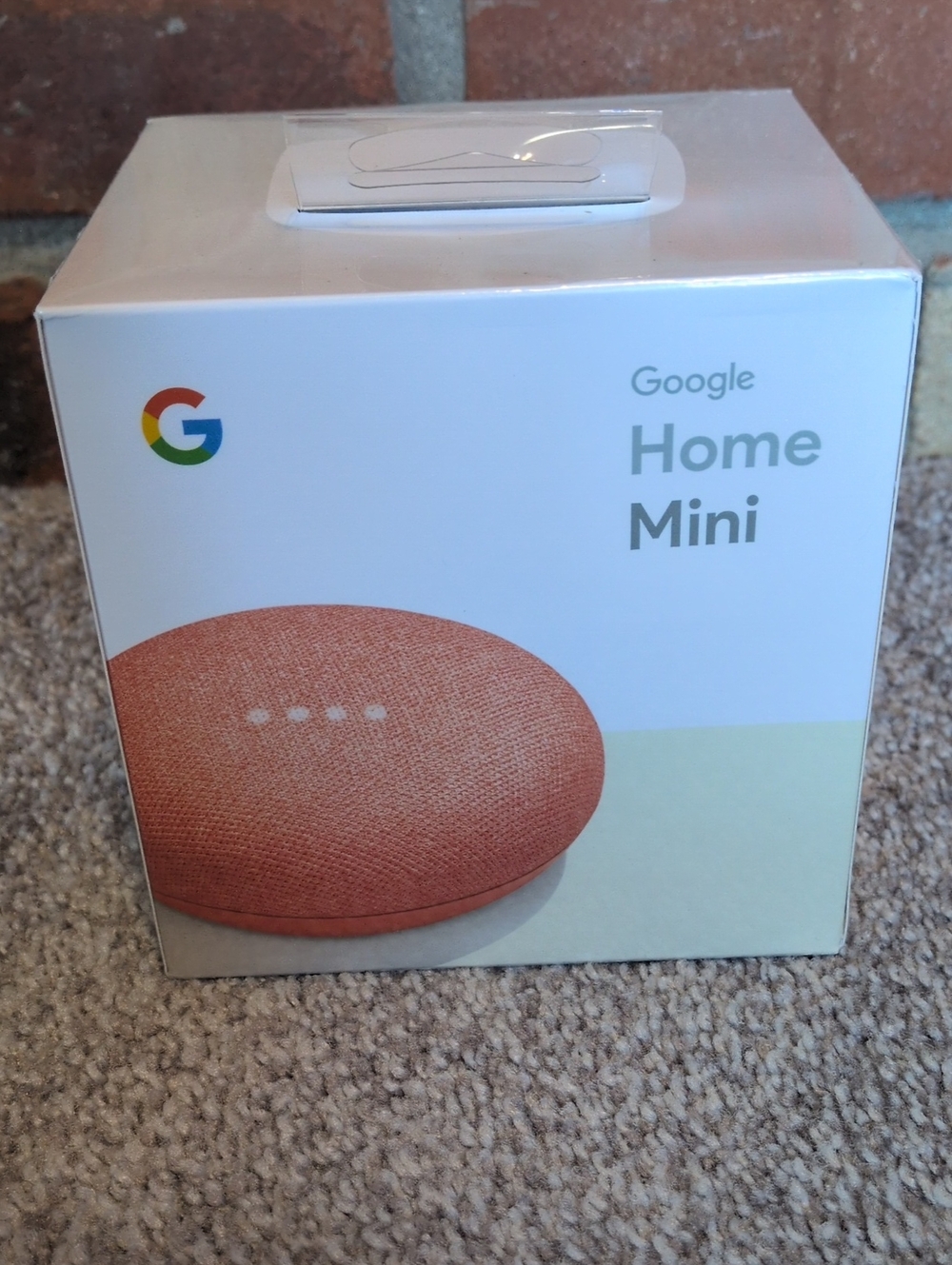 NIB Google Home Mini Coral